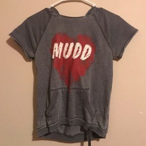 A mudd hoodie.